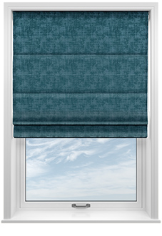Lapidary, Lapis Lazuli - Twist&Fit Roman Blind
